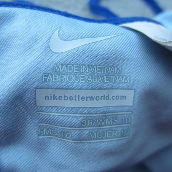 Nike‎ Swimsuit Women’s Size 36/10 Hydrastrong Cut Out  Back One-Piece Royal Blue - Picture 8 of 16